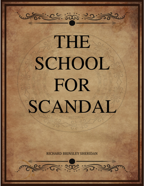 Richard Brinsley Sheridan The School For Scandal.png